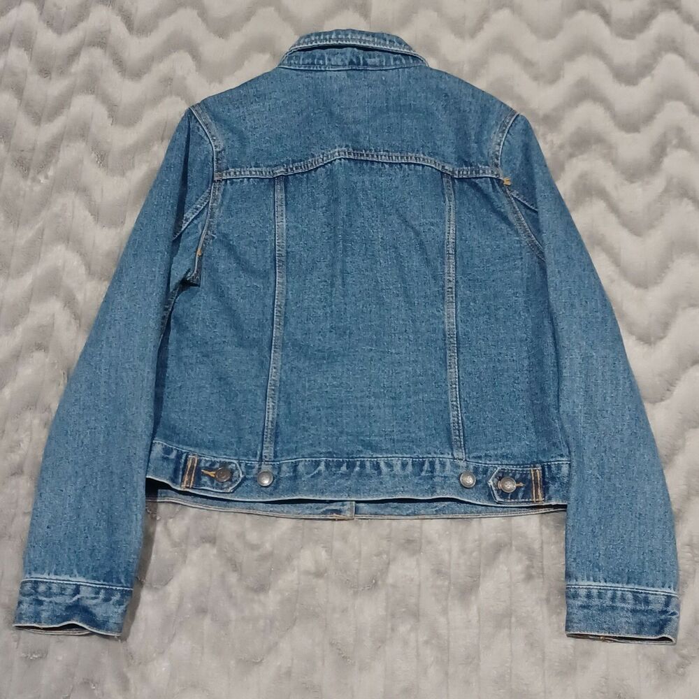 C.E. Schmidt Workwear Womens Size M Blue Fit For Her Denim Jean Jacket - Picture 5 of 5